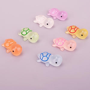 装飾のための新しいカラフルな発光かわいいカメミニ樹脂フィギュア工芸品 - Product Image 4