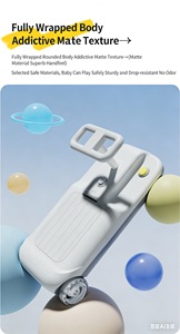 Patinete Plegable para Niños, Marco de ABS Resistente, Ruedas con Luces LED, Regalo para Niños y Niñas de 2 a 4 Años - Product Image 3