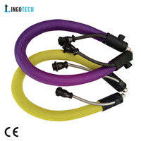 Tuyau adhésif thermofusible en PTFE chauffé électriquement haute pression (60-260°C) de 16 mm