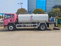 Camión Cisterna de Agua HOWO de Acero Inoxidable 304, 18T 15T, Camión Multifunción para Lavado de Carreteras con Carrete de Manguera y Pistola de Agua