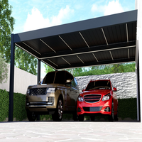 Design Bioclimatique de Luxe pour Extérieur Pergola de Jardin en Alliage d'Aluminium Ajustable et Rétractable, Gazebo, Pavillon Électrique, Rot Proof PVC
