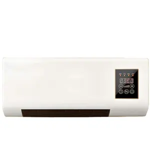 2 in 1 Cooling Heating Air Conditioner 1800W All Season Heater Mini Air Fan Electric Wall Heater with and Remote Control