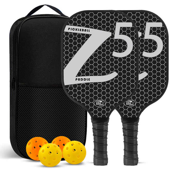 41 Series Premium Pickleball Paddles Full Set Carbon Fiber Glass Fiber ...