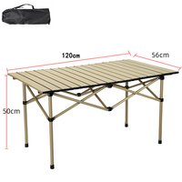 Table pliante d'extérieur pour camping, pique-nique, restaurant, bistrot, mobilier de jardin, table et chaises hautes