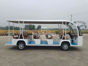 Vente à prix réduit : Véhicule électrique de tourisme et navette pour sites touristiques, haute qualité, pour transport public, avec batterie au plomb-acide, capacité 4-17 places - Product Image 3