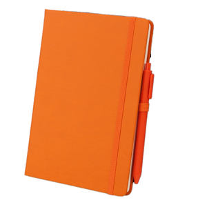 <b>A5</b> Premium Sewing Bound Custom Hardcover <b>Notebook</b> PU Leather Cover Elastic Closure Portable Diary Journal Custom Logo Print for - Product Image 2