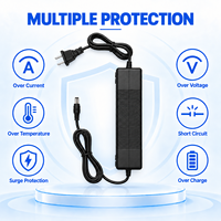 Adaptateur secteur de bureau 96W personnalisé en gros, homologué FCC, avec protection contre les surintensités, large compatibilité, prise US/AU/EU/UK 12V 8A