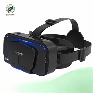 Boîte de lunettes <span class=keywords><strong>VR</strong></span> G10, films 3D IMAX, <span class=keywords><strong>casque</strong></span> <span class=keywords><strong>VR</strong></span>, lunettes de réalité virtuelle <span class=keywords><strong>pour</strong></span> téléphone de 4,7 à 7,2 pouces, prise en charge de la manette de jeu - Product Image 1