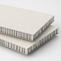 Panel Sarang Lebah Aluminium Motif Bulu Beige Tahan Api, Ramah Lingkungan, Ringan, dan Khusus untuk Pelapis Dekoratif Interior