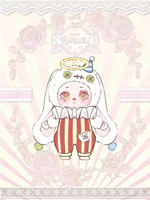 Authentique LOKIKI Petit Ange Citrouille Crâne Lapin Fantôme Chat Amour Carte Suspendue Trendy Play Mignon Peluche Poupées Porte-clés Jouet