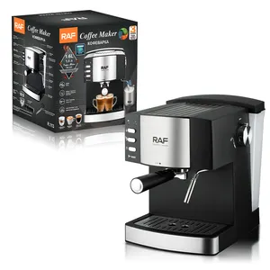 Rad mesin pembuat kopi otomatis, mesin kopi Espresso Barista untuk dijual elektrik kualitas tinggi
