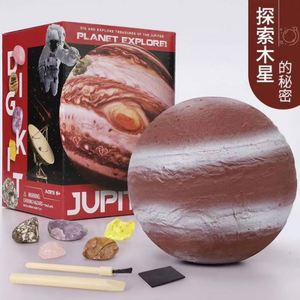 Kit de Exploración del Planeta Tierra, Juguete del Sistema Solar, Arqueología Minera con 4 Gemas Auténticas para Excavar - Product Image 6