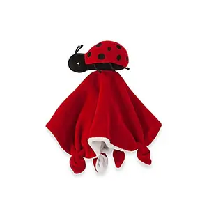 Desain Baru Bayi Mainan Plush Ladybug Selimut Bayi Selimut Mewah Selimut Bayi dengan Mewah Dinosaurus Zebra Lebah Kepala Hewan Mainan