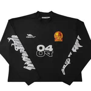 TS2163 Impression en gros maillot de football de qualité thaïlandaise maillot de football à manches longues pour équipes meilleure qualité séchage rapide