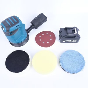 Sander circulaire sans fil au lithium-ion, multi-usages, industriel, bricolage, 21V, 500W, vitesse variable, polisseuse pour <span class=keywords><strong>bois</strong></span>/marbre, rechargeable - Product Image 5