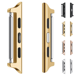 Conector de barra de resorte de acero inoxidable 316L Keepwin para correa de Apple IWatch 9 8 7 6 5 4 3 2 <span class=keywords><strong>1</strong></span> SE Ultra 38/40/<span class=keywords><strong>41</strong></span> 42/44/45 49MM - Product Image 1