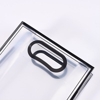 Sacs cadeaux réutilisables en PVC et PP transparents avec poignées pour mariage, anniversaire