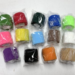 Bande de maintien adhésive respirante de 5 cm pour le sport, le football, et les poignées de maintien souples, hypoallergénique - Product Image 1