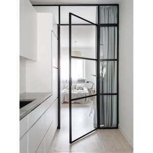 Kích thước tùy chỉnh Cửa sổ lưới tản nhiệt và cửa ra vào cửa thép nội thất có khóa - Product Image 2