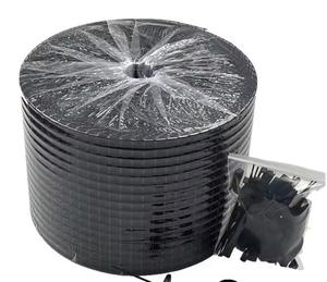 Critter hàng rào bảng điều khiển năng lượng mặt trời Bird Guard Kit hàn 6-inch <span class=keywords><strong>PVC</strong></span> tráng dây sắt 1/2 ''X1/2'' vuông lưới CuộN ốc vít dây - Product Image 1