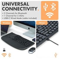 Clavier mécanique ergonomique sans fil OEM ODM haute performance BT 2.4G, clavier filaire divisé avec repose-poignets, interrupteurs roses, rétroéclairé