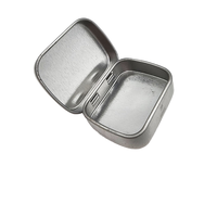 Boîte à savon miniature personnalisée avec couvercle, boîte rectangulaire en fer blanc de qualité alimentaire pour l'emballage de bonbons, chocolats, biscuits, recyclable, artisanat