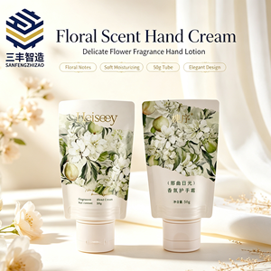 Bolsa de Embalaje Cosmético Flexible con Tapa Abatible y Boquilla, Impresa Personalizada, 50g, para Crema de Manos con Fragancia - Product Image 3