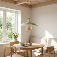 Luminaire suspendu LED JACKSUN en fer et acrylique, 8W, 4000K, blanc chaud, pour la maison, salle à manger/salon, éclairage de chevet