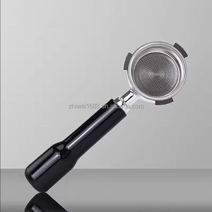 <span class=keywords><strong>Barista</strong></span> Tools 51/54/58MM portafiltro sin fondo de café 2/3 orejas portafiltro de café con mango de madera para E61/Homix/<span class=keywords><strong>Delonghi</strong></span> - Product Image 5