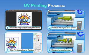 Factory Price Desktop 3047 UV Printer Xp600 Double Print Heads Inkjet A3 Flatbed Uv Printer Machine for Acrylic Wood Bottle - Product Image 5