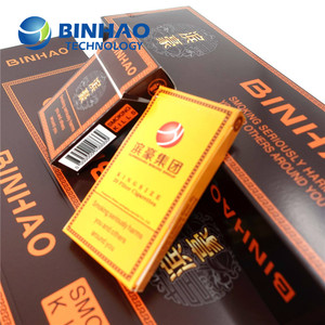 Tùy chỉnh in ấn giấy hộp xì gà 166*90 mét Kích thước góc vuông hình dạng thuốc lá bên trong gói thuốc lá bao bì - Product Image 1