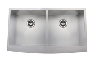 Fregadero Doble de Acero Inoxidable de 36 Pulgadas, Estilo Granja, con Dos Orificios, Instalación Sobre Encimera, AD-Z3621, Hecho en Malasia, Certificado CUPC - Product Image 4