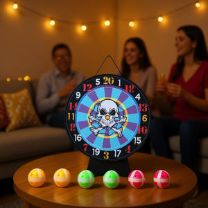 Juego de dardos de doble cara para interiores, para diversión familiar, para mayores de 6 años, material PP, estilo estándar - Product Image 2