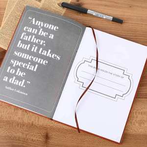 Offre Spéciale – Carnet à Couverture Rigide en Cuir avec 100 Feuilles, Logo Personnalisé, Format A5 – Idéal pour la Fête des Pères – MY MOON PIE - Product Image 4