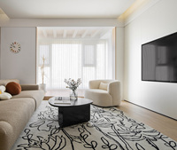 Plano de Apartamento Contemporáneo, Diseño de Estudio Minimalista, Diseño Arquitectónico con Planificación de Espacios y Visualizaciones en 3D