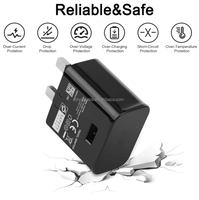 UK 3pin plug 15W QC 3.0 USB chargeur rapide pour Samsung Galaxy S8 S10 adaptateur de voyage Android chargeur mural universel