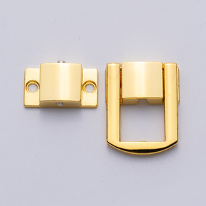 Anneau en D Guangri Energy Hardware, boucle carrée en alliage de zinc pour boîte de rangement en bois, fixation de quincaillerie - Product Image 1