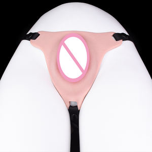 La simulación de genitales femeninos usables de silicona segura y suave de la marca es adecuada para travestis y algunos hombres homosexuales. - Product Image 4