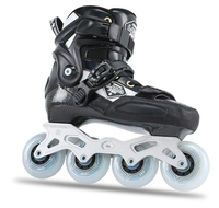Patins à roulettes en fibre de carbone FSK Freestyle en gros, roues PU 4x72mm, cadre en aluminium aérospatial, 3 couleurs, Freestyle