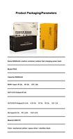 Wopow PD35 Ultra Slim Pengisian Cepat 5USB Output Li-Polymer Lampu LED Portabel Luar Ruangan 50000mah Kapasitas Besar Power Station