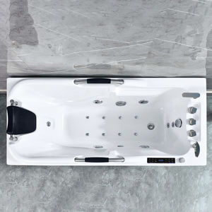Mandrex Jacuzzier Modern <strong>Japanese</strong> 1.7-Meter Free-Standing ABS Rectangle Shaped Hot <strong>Tub</strong> Vortex Surf Air Massage <strong>Soaking</strong> Drainer - Product Image 2