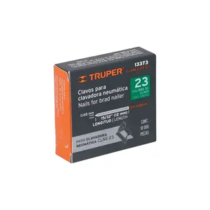 CAJA 1 Caja con 10000 clavos, calibre 23, 12 mm para CLNE-23, TRUPER - Product Image 3