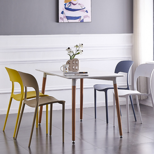 Wholesale Modern Outdoor Colorful Plastic Event <b>Garden</b> Space Saving <b>Stackable</b> Dining <b>Chair</b> - Product Image 5