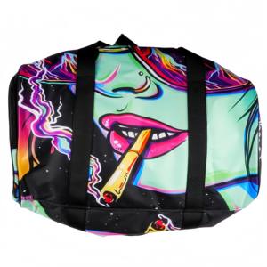 Sacs fourre-tout unisexes vintage les plus populaires, logo imprimé personnalisé, imprimés animaliers, polyester, capacité 20-37L, fermeture éclair étanche - Product Image 3