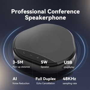 Cámara de <span class=keywords><strong>Videoconferencia</strong></span> Anywi con Seguimiento Automático por IA de 360 Grados, 1080P, con Altavoz y Micrófono USB (Plug and Play) - Product Image 4