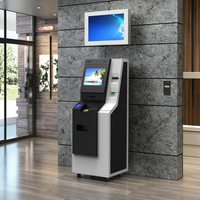 Guichet automatique de dépôt d'espèces avec terminal de paiement par dépôt/acceptation