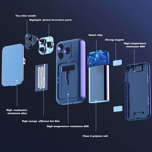 Paquete de 2 Calentadores de Manos Eléctricos Magnéticos Recargables, Calentador USB Portátil con Carga Tipo-C de 4000 mAh - Product Image 4