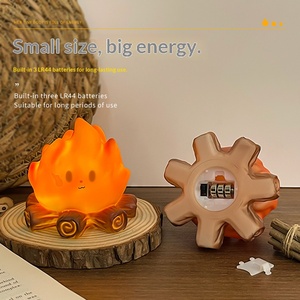 Cartoon bonfire <b>night</b> <b>light</b> LED electronic candle <b>light</b> bedroom bedside lamp decoration atmosphere <b>light</b> desktop decoration - Product Image 6
