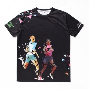 Full Color Breathable Custom Digital Printing Men's Oversized Knitted Sportswear T-Shirt with Client's Design and Your Logo - Product Image 3