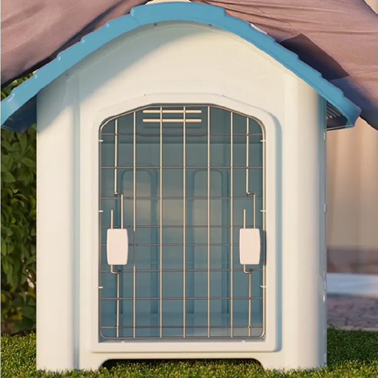 Wholesale Enlarge Large Space Outdoor Pet Villa Rainproof Moisture-Proof Plastic Dog House